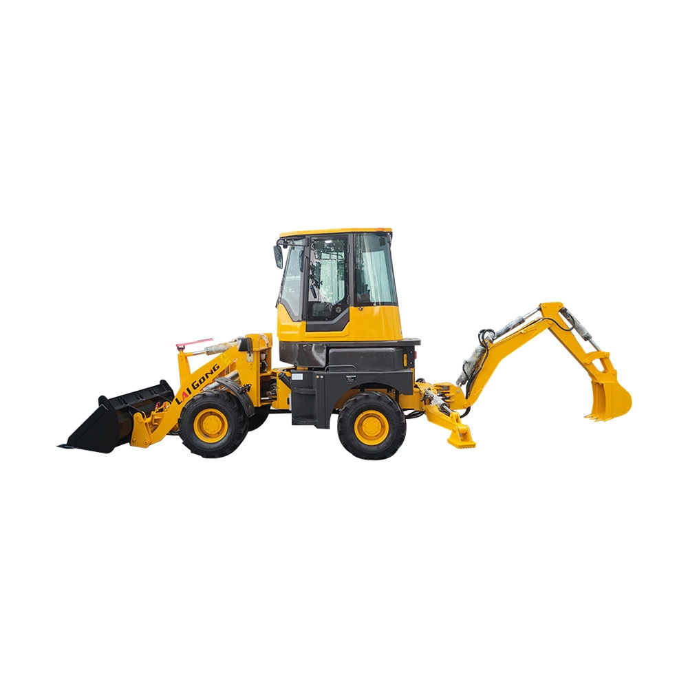 Lgcm Mini/Small 1 Ton 2 Ton 3 Ton Backhoe Loader Excavator with Attachment Grassfork/Breaking Hammer/Snow Blade