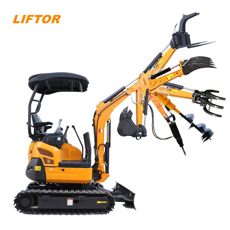 Hitachi/Japan/Zoomlions/Sunward Wheel Loader Mini Crawler Hydraulic Excavator Towable Tractor Backhoe Digger Machine Excavator Price for Sale