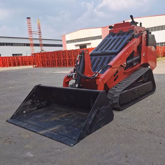 Luyue Kubota 디젤 엔진이 장착된 새로운 25HP 저렴한 미니 트랙 스키드 스티어 로더