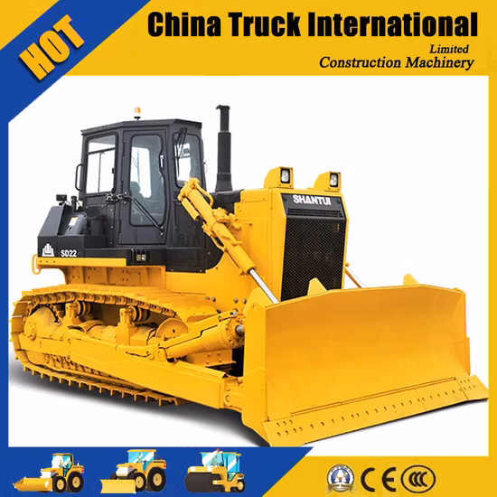 건설장비 220HP Shantui 크롤러 불도저 SD22/SD32
